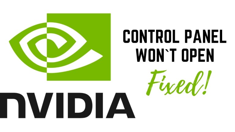 opening nvidia control panel windows 10